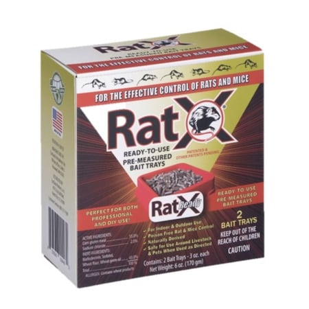 Ratx RatX Non-Toxic Bait Pellets For Mice and Rats 6 oz 2 pk 620104